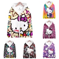 【S-4XL】Hello Kitty jacket for adults kitty jacket B3