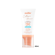 MILLE COLLAGEN VITAMIN+ UV WATERY SUNSCREEN SERUM SPF50+ PA++++ มิลเล่ กันแดด สูตรน้ำผสมคอลลาเจน 40m
