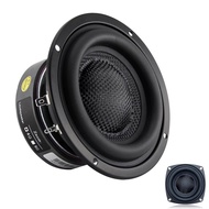 1PC 4 Inch 50W 4Ohm 8Ohm Car Treble Subwoofer for Speaker Fiberglass Woven Bass Speaker Long Stroke 