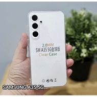 SAMSUNG A35 5G CASE CLEAR THICK CLEAR TRANSPARENT SILICONE SOFTCASE