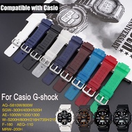 YIFILM Silicone Watch Strap For Casio G-SHOCK AQ-S800/AQ-S810W SGW-400H/300H/500H W-735H AE-1000W/1200 Rubber Band Replacement Bracelet