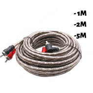 SFUI KUERL Car Audio Stereo Amplifier 2 TO 2 RCA Cable |  RCA Cable | RCA 0.5M | RCA 1.2M | RCA 2.0M