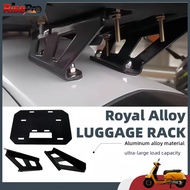 ROYAL ALLOY Aluminum Alloy Rear Luggage Rack GP125/ GP180/GP250/TG250 Universal Fit