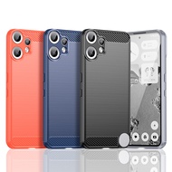 For Nothing CMF Phone 2 Pro 5G Case Nothing CMF Phone 2 Pro Silicone Carbon Fiber Cover For Nothing 