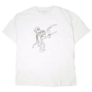 GX1000 噴繪T卹，XL碼，白色，短袖，Joe Roberts高領上衣 [二手] [GX1000]