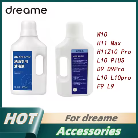 Liquid For Dreame X40/X30 Ultra/ L10s Pro Heat Ultra W10/D10 Plus/D9/L10 Pro/D9Pro/D9Max Parts Deter