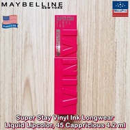 Maybelline® Super Stay Vinyl Ink Longwear Liquid Lipcolor 4.2 ml เมย์เบลลีน ลิควิดลิปสติก แบบแมท เนื