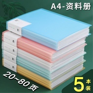 A a4 Storage Bag Paper Folder Transparent Students Use Multi-Layer Organize File Folder Information 