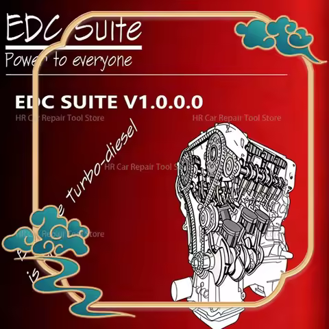 EDC SUITE V1.0.0.0 VERSION with The Option NEW Map TURBO-DIESEL Powe