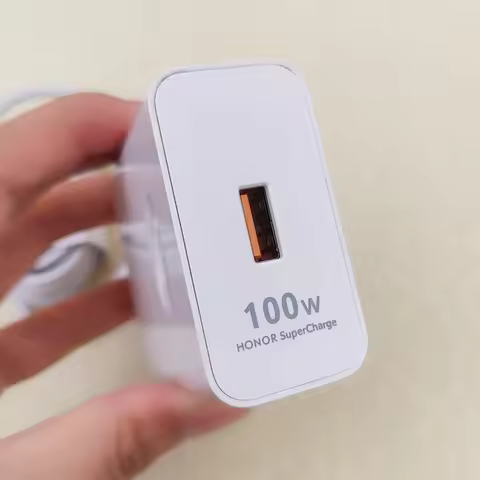 Honor 100W EU Charger SuperCharge Adapter 6A 1/1.5M PD Type C Cable for Magic 8 7 6 5 2 Pro V5 400 2