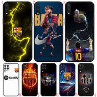 Xiao Mi POCO M7 C71 F7 Pro F7 Ultra C85 F8 Pro Ultra V15 Barcelona logo8 Soft black phone case