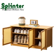 Shoe Cabinet Storage and Organization Organisation Rack Space Saver Saving with Bench Stool Design 2 and 3 Doors Hallway