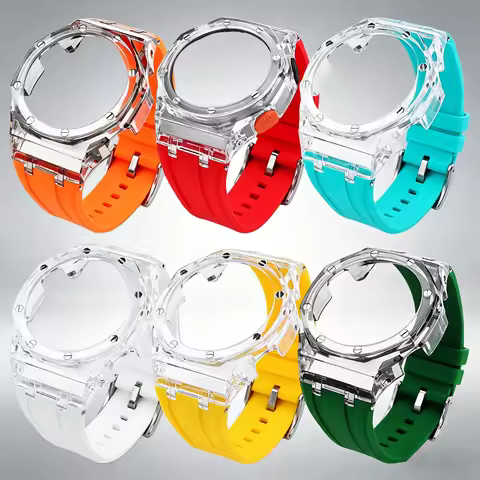 GA-110 Mod kit for G-SHOCK Casio GA-110GB GA-100 GA-120 series Black Warrior Modified Transparent Ca