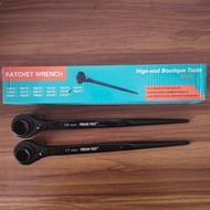 Skafolding Ratchet Ring Spanner 17x19 MM Double Ratchet Scaffolding 17mm x 19mm 17x19mm