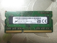 ไมครอน DDR3 RAMS 4GB 1RX8 PC3L-12800S หน่วยความจำ 4GB ddr3 แล็ปท็อป ram