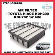 TOYOTA HIACE KDH200 KDH202 2014> AIR FILTER OEM (17801-30070)
