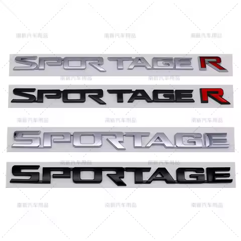 Suitable for Kia Sportage SPORTAGE car label modification, SPORTAGE tailbox label car sticker emblem