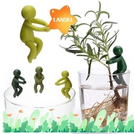LANSEL Plant Support, Practical Cup Edge Plant Fixed Plant Propagation Partner, Funny Cute Hydroponic Plant Stand