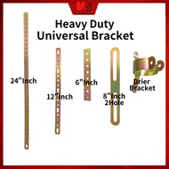 Universal Bracket Besi 88 Besi Bracket Lubang (HEAVY DUTY）Flexible Bracket Car Bumper Bracket Aircon