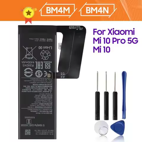 Production in 2024 Phone Battery BM4N BM4M For Xiaomi Mi 10 Pro 5G Mi10 Mi 10S Mi10 Pro 5G Replaceme