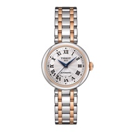 Tissot Bellissima automatic tissima white strap Gray rose gold t1262072201300 watches women