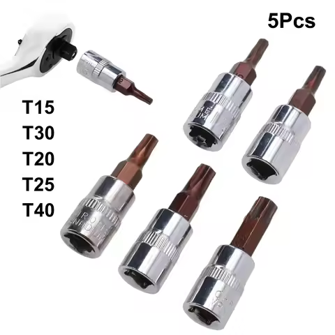 1/4" H2-H10 Hex Bit Socket Set T8-T40 Torx Bit Socket Set PZ1-PZ3,PH1-PPZ1,FD4-FD7 Phillips Slotted 
