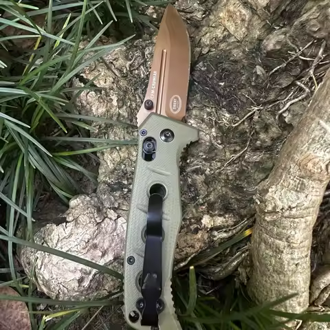 G10 CPM-CRUWEAR steel knife quick-opening folding knife, bearing knife, lightweight tactical EDC, ou