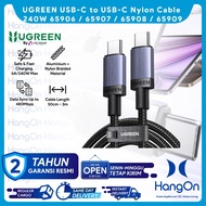 IPHONE UGREEN 65906 / 65907 / 65908 / 65909 USB-C to USB-C Nylon Braided Cable 240W Fast Charging Ch