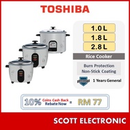 TOSHIBA 1.0L/1.8L/2.8L CONVENTIONAL RICE COOKER RC-T10CEMY(GY)/RC-T18CEMY(GY)/RC-T28CEMY(GY)