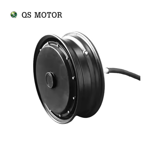 QS Motor 12inch 5000W 260 V4 72V Brushless Electric Single Shaft Motor Electric Scooter/Tricycle