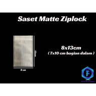 8x13 ZIPLOCK Opaque MATTE SACHET Packaging