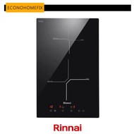 [ RINNAI ] RB-3012H-CB 2 Zone Induction Hob (30cm) Schott Ceran Glass (Black) Top Plate