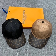 3D Embossed LV Baseball Cap Leather Waterproof Unisex Baseball Cap MY