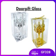 PROMOSI  DOORGIFT /DOORGIFT GLASS /WEDDING DOORGIFT /GIFT KACA /CRYSTAL GLASSES GIFT-328