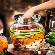 Jar Pickle Container Sichuan Pickles Sealed Fermentation Jar Pickle Jar Glass Thickened Wide Mouth F