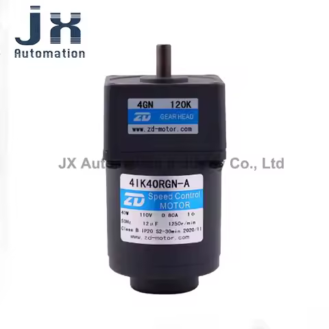 ZD 40W 110V AC Speed Motor 4IK40RGN-A +4GN120K with Speed Controller