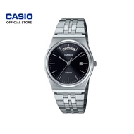 Casio General MTP-B146D-1AV Silver Stainless Steel Band Men Watch