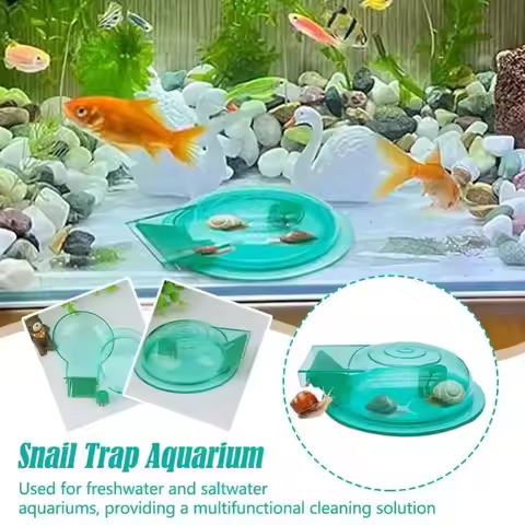 Freshwater Saltwater Aquarium Snail Trap Effective Multi-purpose Snail Catcher Durable Fish Tank Sna