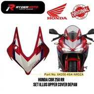 [READY STOCK] Honda CBR250RR Front Top Cover Set illus Depan Original