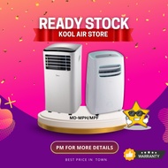 Midea (MD-MPH-09CRN) 1.0HP Portable Air Conditioner R410A Gas Non-Inverter / MIDEA (MD-MPF-12CRN1) 1
