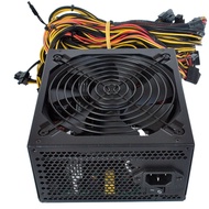 WLLW 6 Cards 1600W 6 + 2pin * 12 Graphic Card Server Dedicated Mining Computer Machine Power Supply With Power Cord