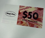 Haagen-Dazs $50 Gift Voucher 雪糕券