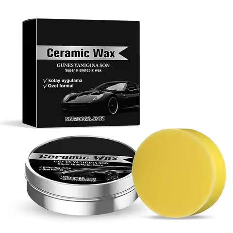 100g New Titaniums Ceramic Wax Cream Ceramic Car Coating Wax Car Care Polish Auto Car Scratch Repair