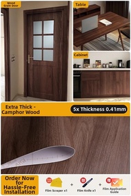 Falunaiga | Burl Wood Texture Self-Adhesive Renovation Film