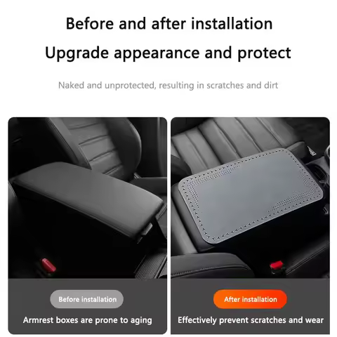 For Volvo Xc60 Xc90 V40 V60 Emblems 2026 New For Volvo Car Armrest Pad Center Console Box Cover Prot