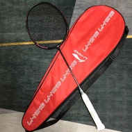 【Ready Stock】Li Ning Badminton Racket AXFORCE 80 High Quality Full Carbon Badminton Racket AX80 4UG5