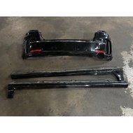 Honda Fit Jazz GE RS GE6 GE8 Rear bumper together side skirt