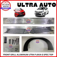PERODUA AXIA 2014-2017 G SPEC FRONT BUMPER GRILL ALUMINUM MATERIAL