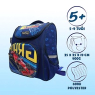 Ba Lô Chống Gù Fancy World- F1Car - SmartKids B-030 - Màu Xanh Đậm
