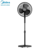 On line🧶ZQM Beauty（Midea）Electric Fan Home Stand Fan Three-Leaf Vertical Rotary Fan Three-Windshield Energy-Saving Circu